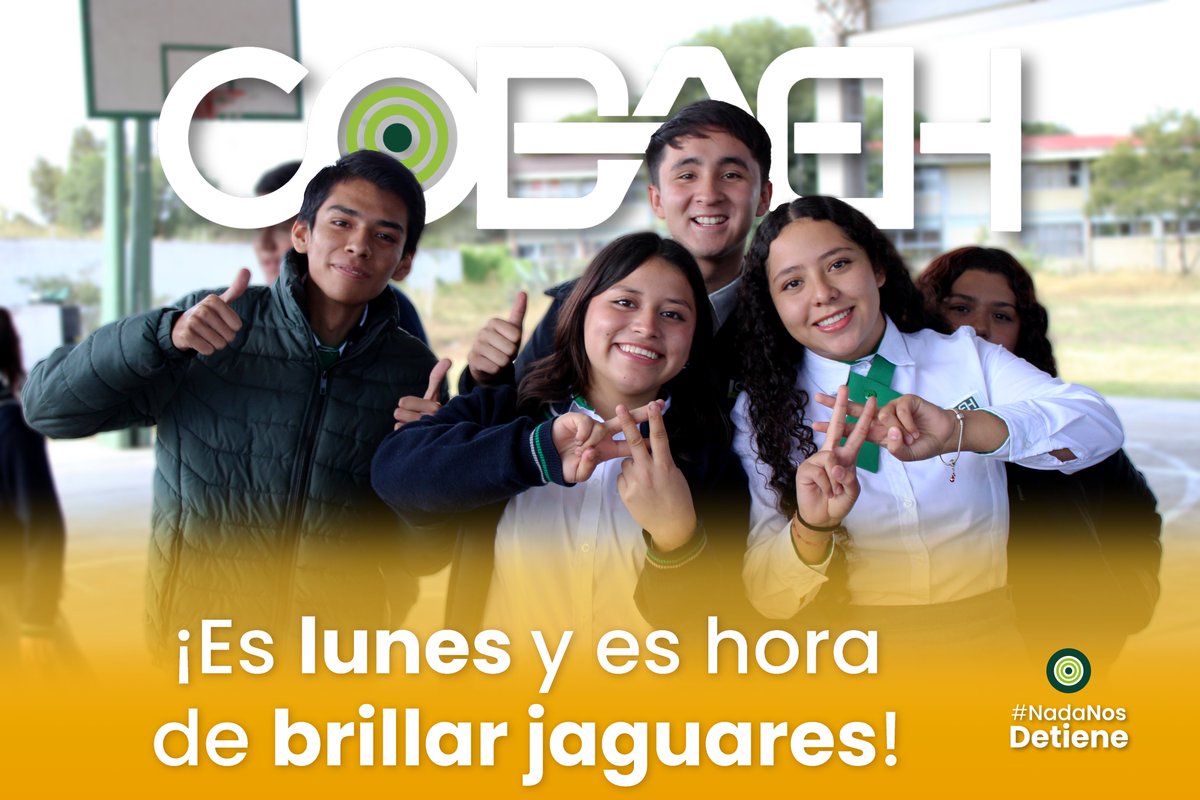 🫰 ¡Feliz lunes, jaguares!
Empecemos la semana con energía y determinación.
#VamosJaguares🐾