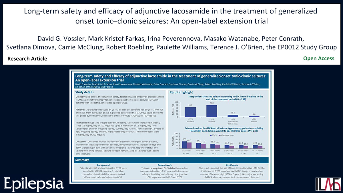 Epilepsia (@epilepsiajourn) on Twitter photo Key point: A phase 3, open-label extension trial of adjunctive LCM was carried out in patients (aged ≥4 years) with IGE.
doi.org/10.1111/epi.18…
#epilepsy #antiseizuremedication #idiopathic #longtermretention #phase3trial #lacosamide <a href="/IlaeWeb/">International League Against Epilepsy</a> @epilepsiajourn <a href="/WileyNeuro/">Wiley Neuro</a> Key point: A phase 3, open-label extension trial of adjunctive LCM was carried out in patients (aged ≥4 years) with IGE.
doi.org/10.1111/epi.18…
#epilepsy #antiseizuremedication #idiopathic #longtermretention #phase3trial #lacosamide <a href="/IlaeWeb/">International League Against Epilepsy</a> @epilepsiajourn <a href="/WileyNeuro/">Wiley Neuro</a>
