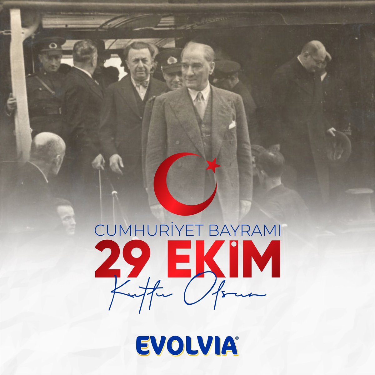 Ulu Önderimiz Mustafa Kemal Atatürk’ün kurduğu Cumhuriyetimizin 101.yılı kutlu olsun. Gazi Mustafa Kemal Atatürk başta olmak üzere istiklal mücadelemizi zafere ulaştıran kahraman silah arkadaşlarını, şehitlerimizi ve gazilerimizi minnet, şükran ve rahmetle anıyoruz.🇹🇷