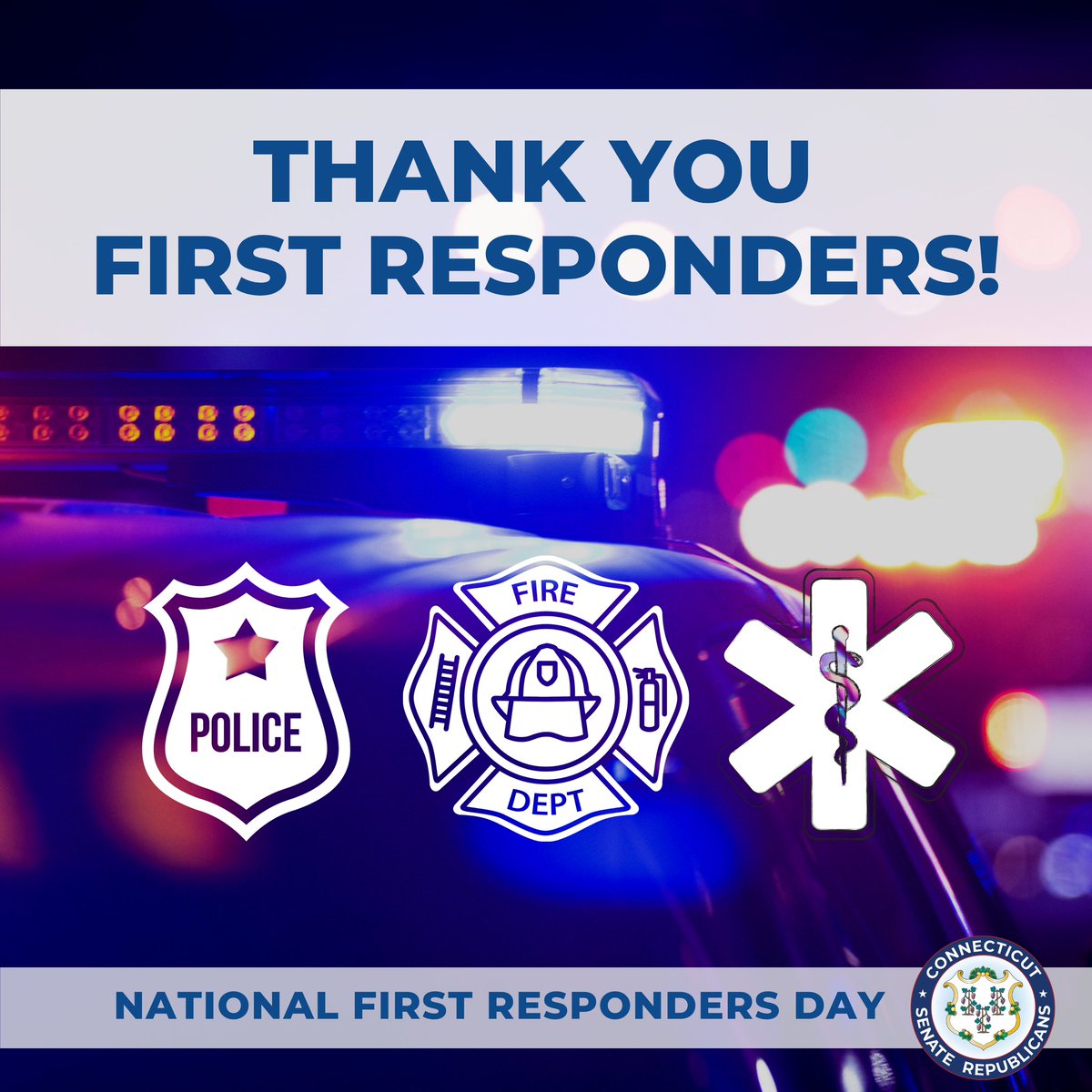 21KevinKelly's tweet photo. On National First Responders Day, we honor the brave men and women who are the first to step forward in times of need. Your courage, dedication, and service don’t go unnoticed. Thank you to every first responder for your tireless commitment to protecting and serving our citizens. https://t.co/rVGl8T1bl4
