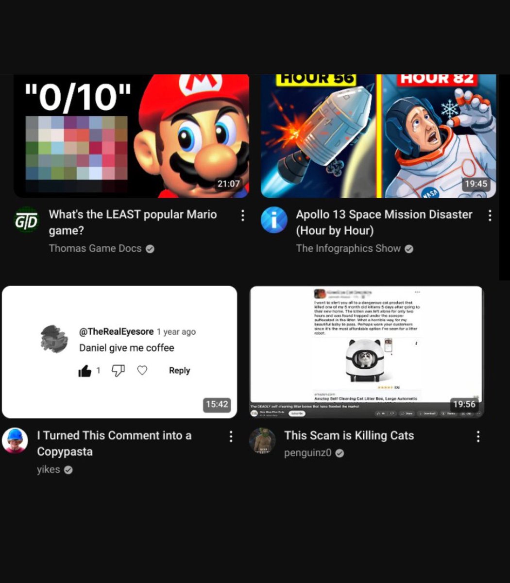 Dexerto's tweet photo. YouTube is reportedly testing a homepage layout without view counts and upload dates https://t.co/6oc3xzdegF
