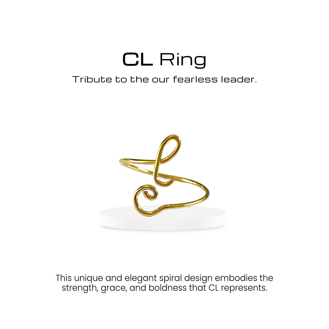 tuniwan's tweet photo. ✨ CL-Inspired Ring ✨ 
 
Channel your inner queen with this CL-inspired ring, a tribute to the fearless leader of 2NE1! This unique and elegant spiral design embodies the strength, grace, and boldness that CL represents. https://t.co/lmWyO9XT14