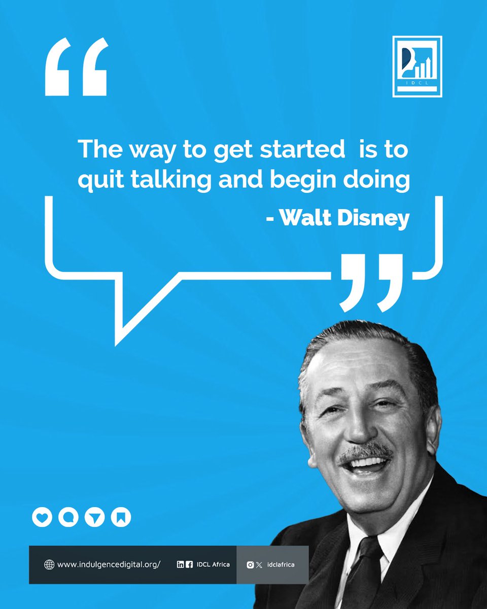 You only take steps towards success when you start talking actions.

Stop procrastinating and start progressing.
Make today count.

#mondaymotivation 
#idclafrica.