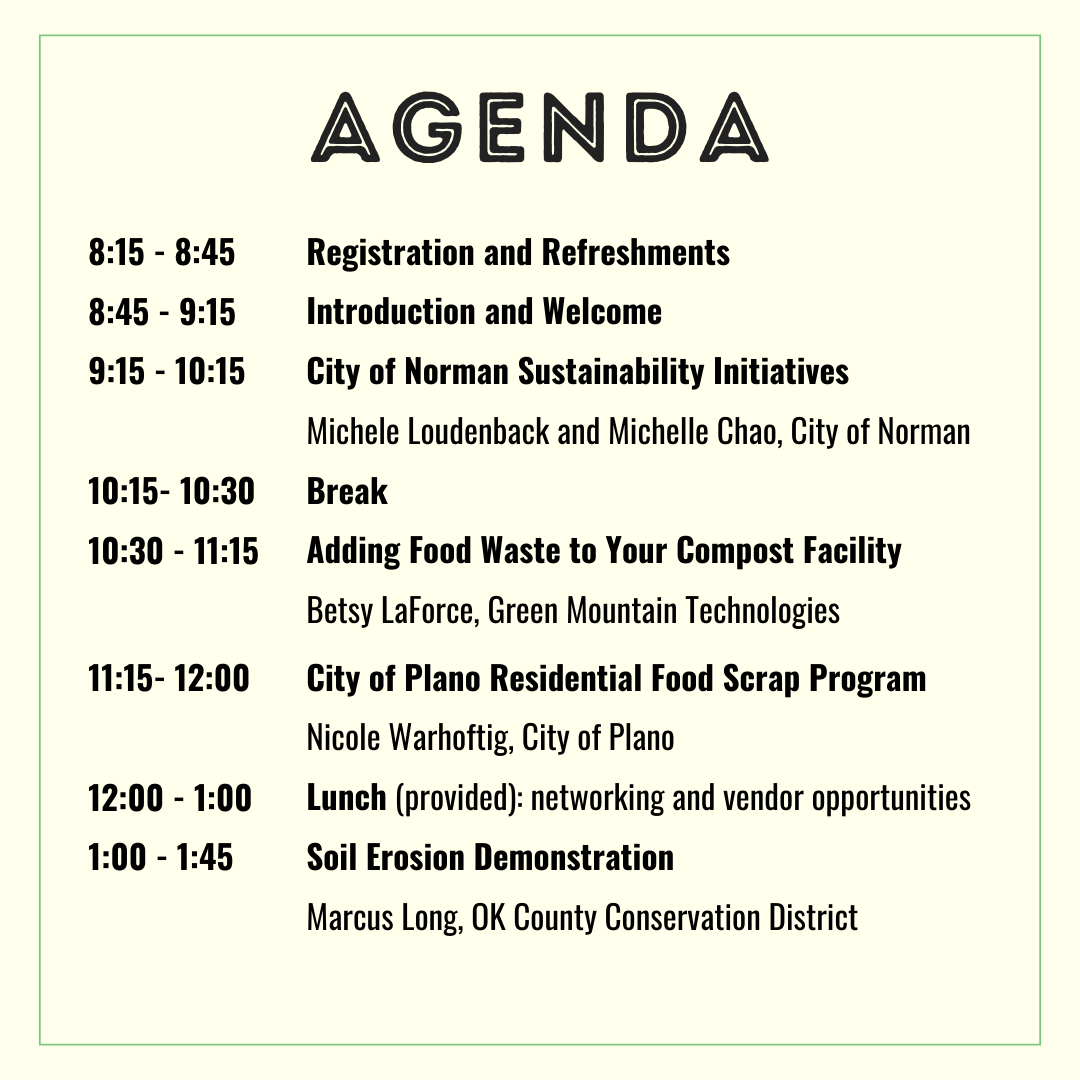 Oklahoma Compost and Sustainability Association tweet media