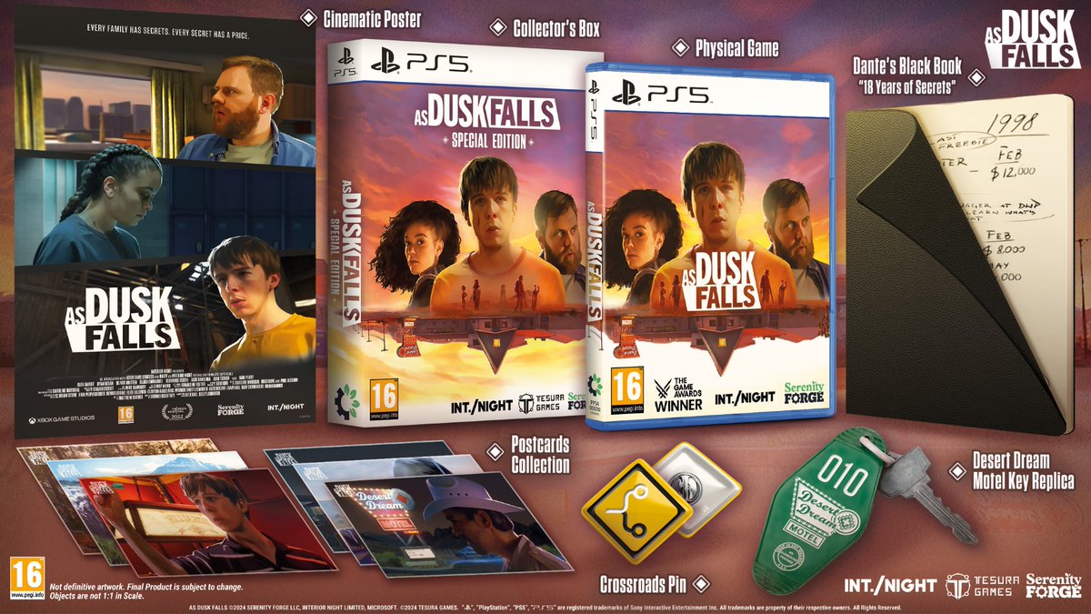 CONCOURS EXPRESS ! 🎁

Remportez votre édition spéciale sur PS5 du thriller récompensé As Dusk Falls ! 🤩

Pour participer : RT + suivez <a href="/TesuraGames/">Tesura Games 👾</a> et <a href="/MaxEnt_FR/">Maximum Entertainment France</a> !

⏱️ Tirage au sort en fin de semaine, le vendredi 1er novembre ! Bonne chance à tous ! 🍀