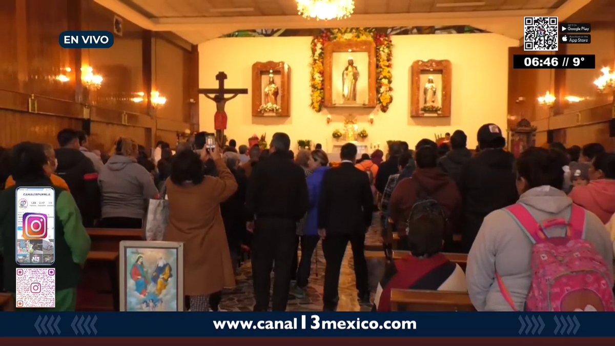 <a href="/pamelaaprz/">PamelaMuñoz</a> #AHORA  ✝️ Con cantos, rezos, música y sobre todo con mucha devoción; desde las primeras horas de este lunes, fieles católicos acuden a festejar a San Judas Tadeo. 

⛪ <a href="/pamelaaprz/">PamelaMuñoz</a>  está en el templo de la 25 Sur, en espera de la verbena popular.

➡️bit.ly/4hqyVlI