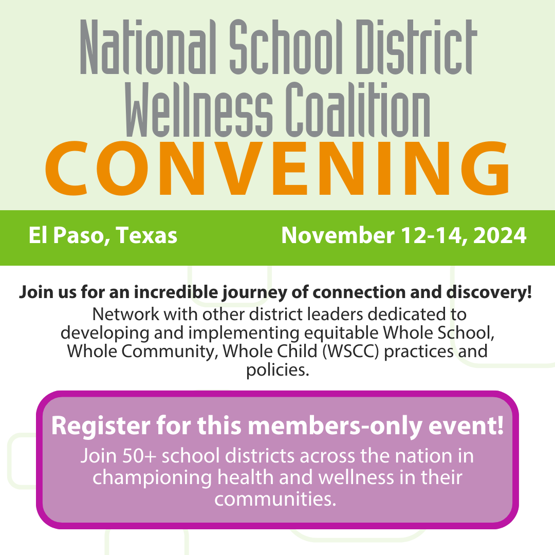 Ready to network with fellow child health advocates? Join us at the #NSDWC2024 Convening this November for meaningful connections, strategic planning sessions, and inspiring discussions on school wellness! Let’s shape the future together. Learn More: actionforhealthykids.org/fall-convening/