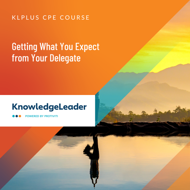 DeLoachJim's tweet photo. Did you know that you can earn CPE credits through KnowledgeLeader? One of our most popular CPE training courses covers how to supervise and motivate your delegates. #CPE #CPETraining #TrainingandDevelopment https://t.co/3mnbycnbSW https://t.co/0Hagas6CPv
