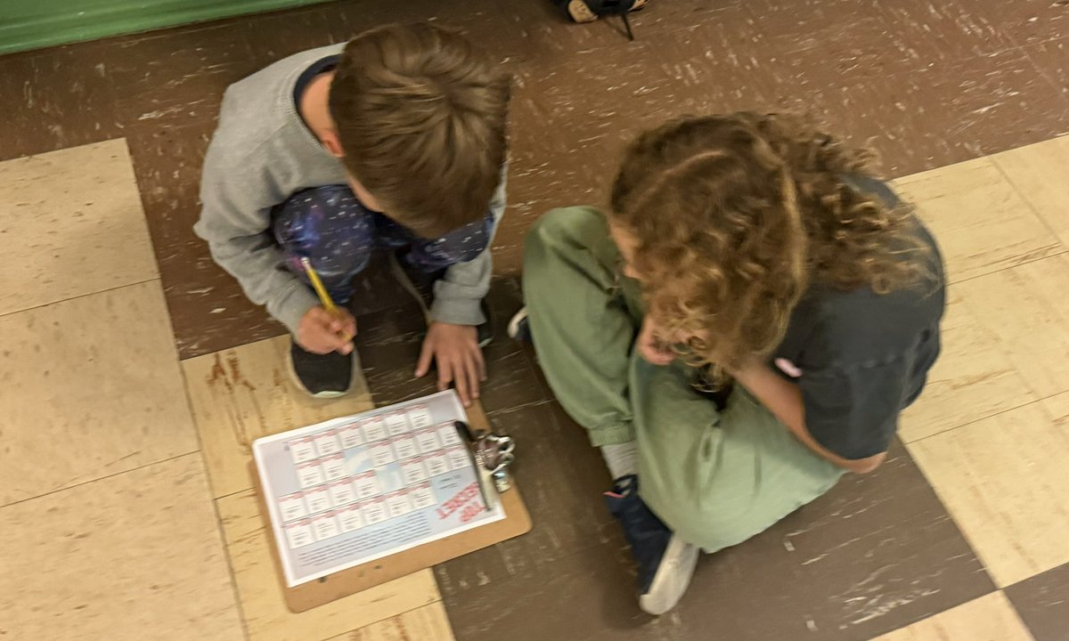TylerAshford's tweet photo. When we came in from morning recess, we discovered we were locked out of our classroom! 🔒 Students solved addition problems which unveiled a code to gain access to our classroom key. 🔑 https://t.co/1PqyIKGcrr