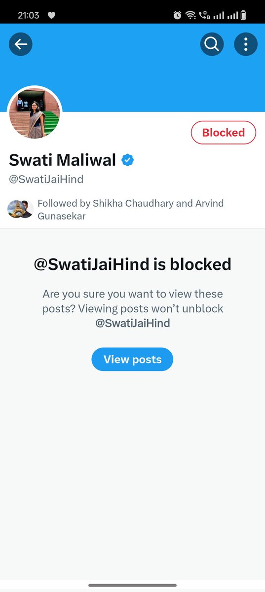 gurubanaarasi's tweet photo. #BlockSwati
#AAP https://t.co/8UWlnSHTZZ
