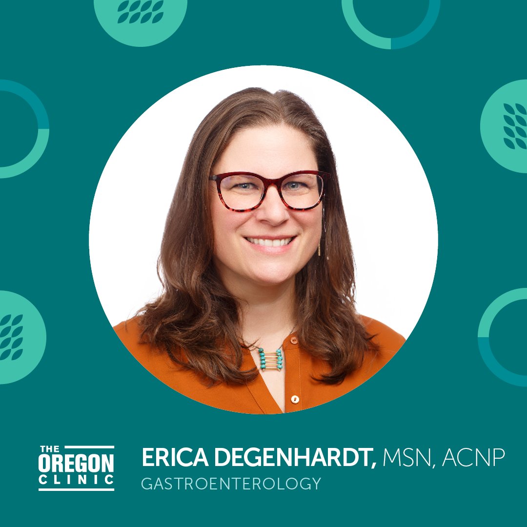 We are pleased to welcome Erica Degenhardt to The Oregon Clinic Gastroenterology West! 

Erica is passionate about teaching her patients how GI conditions affect their bodies so they can make informed decisions about treatment options. Learn more at zurl.co/i1ZK