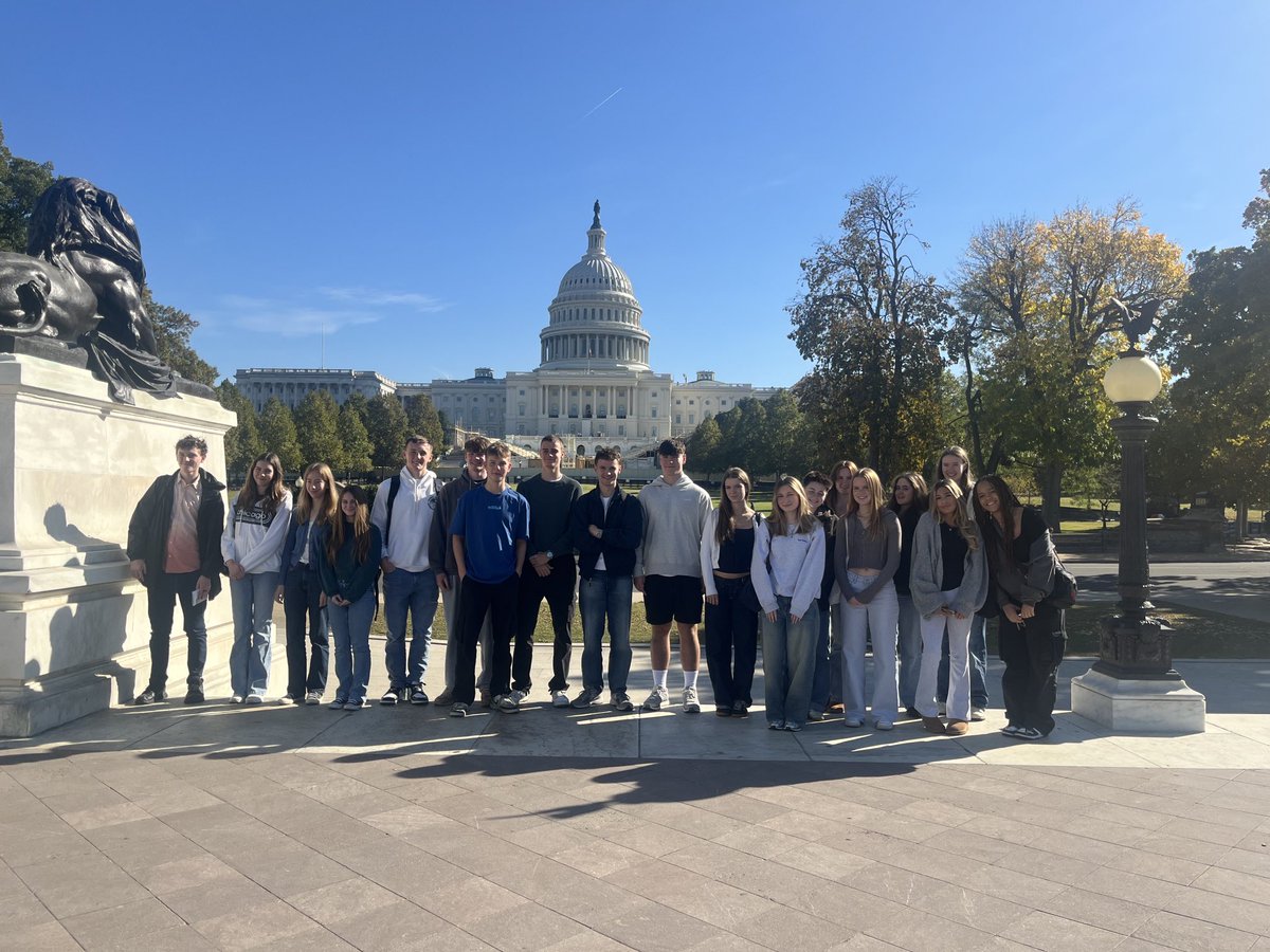 What a day for the trip to the Capitol!