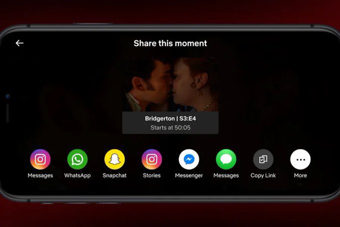 Netflix launches a new feature called ‘Moments.’

It will allow users to save, rewatch and share their favorite scenes from any movie and series.