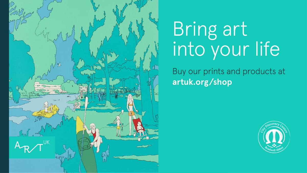 We're excited to announce that you can now get your hands on prints from our collection at <a href="/artukdotorg/">Art UK</a> 

Bring art into your life and support our charitable work!

shop.artuk.org/mkcdc

📷 Canal Walk, undated c.1975, MAH/02/04/003