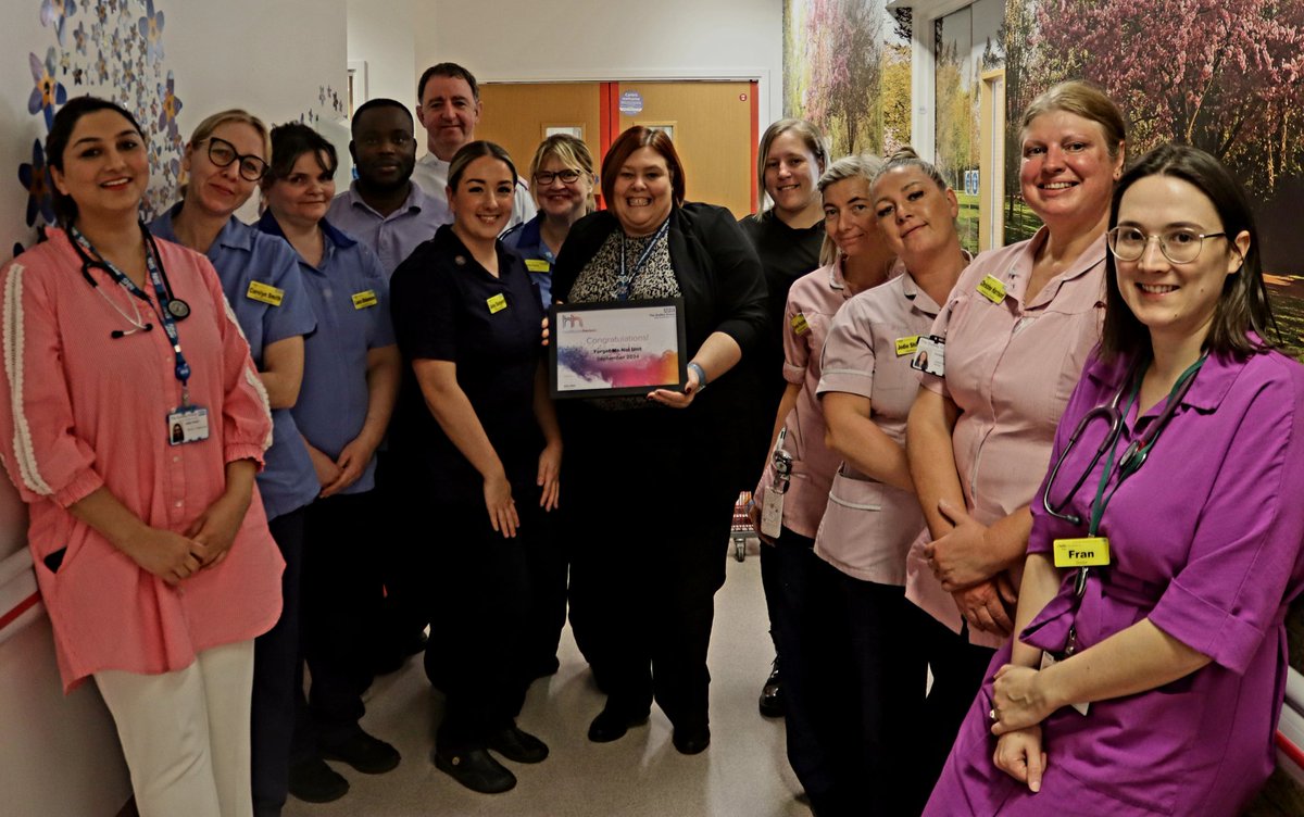 Karen Brogan ๐ (@kazbrogan) on Twitter photo Today, I was very proud to present our September Healthcare Heroes Team Award to our wonderful Forget Me Not Team. This team was nominated by a relative for the care and respect they showed to a patient in their care. Thank you for all the incredible work you do! <a href="/DudleyGroupNHS/">The Dudley Group</a> Today, I was very proud to present our September Healthcare Heroes Team Award to our wonderful Forget Me Not Team. This team was nominated by a relative for the care and respect they showed to a patient in their care. Thank you for all the incredible work you do! <a href="/DudleyGroupNHS/">The Dudley Group</a>