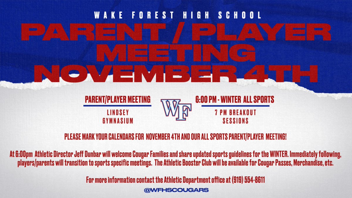 WFHS Athletics tweet media