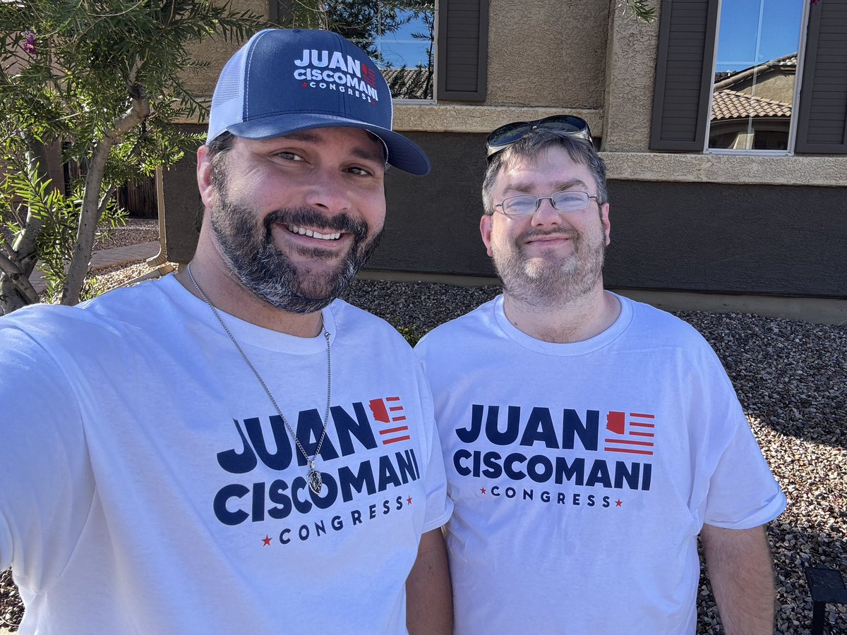 This past weekend I had the amazing opportunity to join <a href="/teamciscomani/">Team Ciscomani</a> and <a href="/JuanCiscomani/">Juan Ciscomani</a> in #tusconarizona for some campaigning in AZ-06. An amazing team, great food and friendly people! #azpolitics Also, had the opportunity to meet <a href="/RepLuttrell/">Congressman Morgan Luttrell</a>