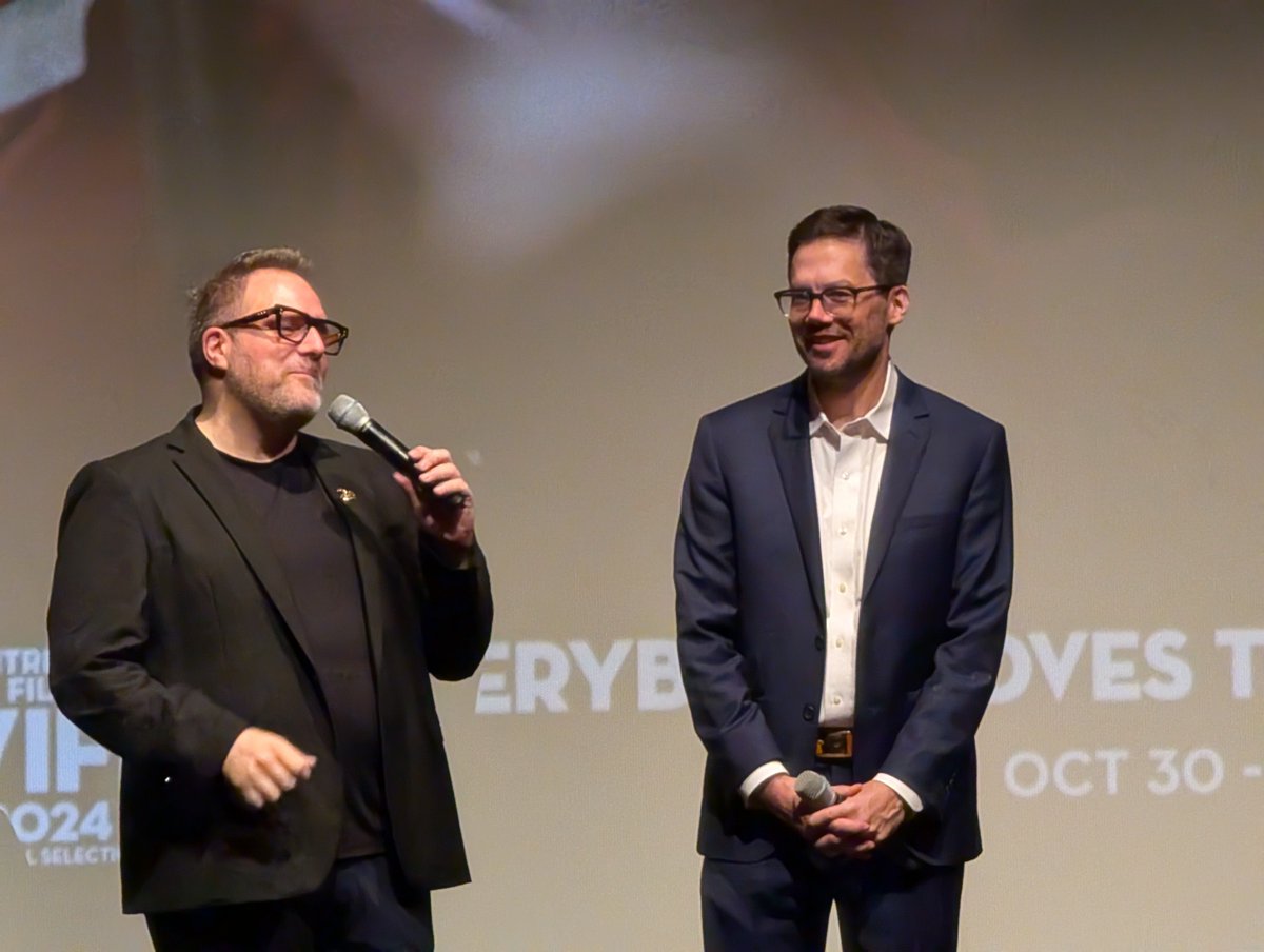 ImagesInSound's tweet image. Thanks to Mike Stasko at UWin and all who joined our Sound Design Masterclass with our very own Brian Eimer &amp;amp; Michael Bonini! 🎬 Followed by the Vampire Zombies from Space premiere at WIFF—a night to remember! 

#SoundDesign #ImagesInSound