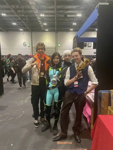 SirBritte's tweet photo. @British_Esports Did the B-Tec in Esports, got to the semi finals twice in Champs, now attending CoE which is powered by the British Esports Federation.

Also my chamber cosplay is fire. https://t.co/JzgVHZBNsb
