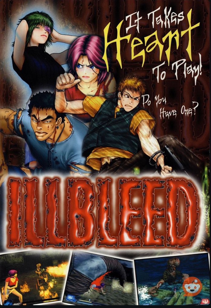 Gettin spooky tonight! Who’s down?!

#Illbleed #Dreamcast #Halloween