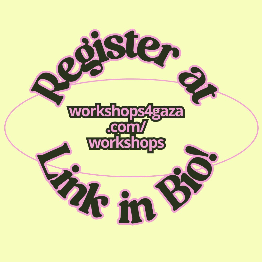Workshops4Gaza tweet media