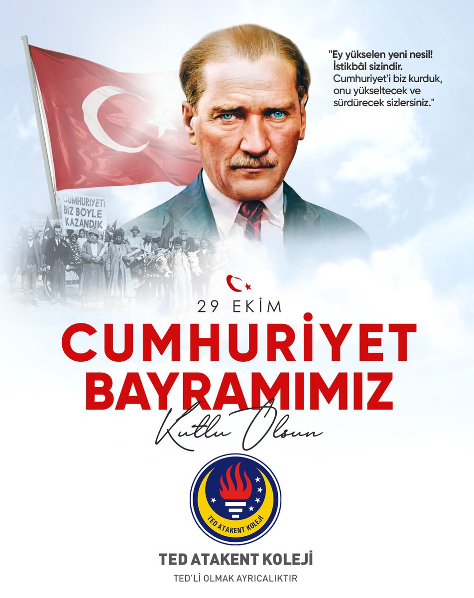 Atamızın yolunda, ilkelerinin ışığında nice 101 yıllara…
Cumhuriyet Bayramımız Kutlu Olsun!