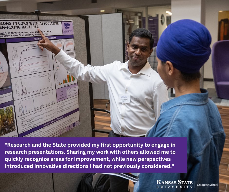 KSUGradSchool's tweet photo. Join us this Wednesday, October 30, for the annual Graduate Student Poster Forum at Research and the State! 

📍 Union Courtyard
🕙 10 AM - 12 PM &amp; 1:30 PM - 3:30 PM

 #KStateGradSchool #SuccessBuildsHere https://t.co/3BzBzlFme2