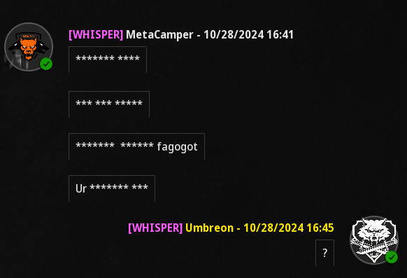 Wocketl's tweet image. man achte auf den namen und wie mache ich den schimpfwortfilter aus ich will wissen was er geschrieben hat