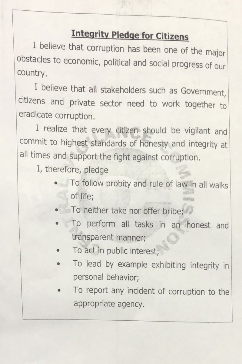 HCIHotel1982's tweet photo. #Integritypledge #CentaurHotel #नागरिकोंकेलिएसत्यनिष्ठाप्रतिज्ञा https://t.co/eE6miOIkMl