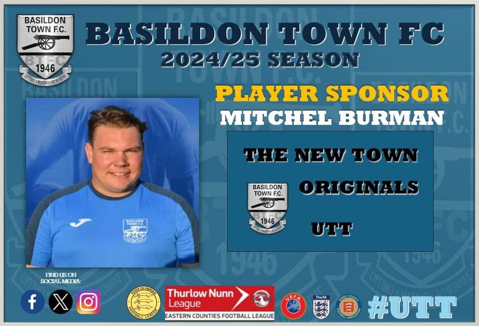 ⭐️ Clean Sheet ⭐️

Congratulations to Mitchel Burman and the A team on a clean sheet Saturday. 

<a href="/BasTownFC/">Basildon Town FC</a> 3 - 0 Rochford Town Sports

Mitch is sponsored by The New Town's Originals.

#UTT ⚽️🔵⚪️