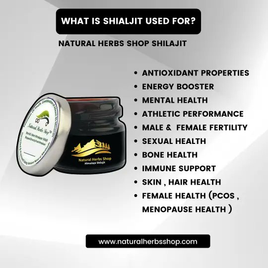 Nherbsshop's tweet image. What is Shilajit used for?
Shilajit: Ancient power for modern vitality! Boosts energy, brain health, and resilience. 🌞💪 #ShilajitBenefits
Try Shilajit : naturalherbsshop.com/buy-shilajit

#shilajit #naturalherbsshop #shilajitbenefits #HolisticHealth