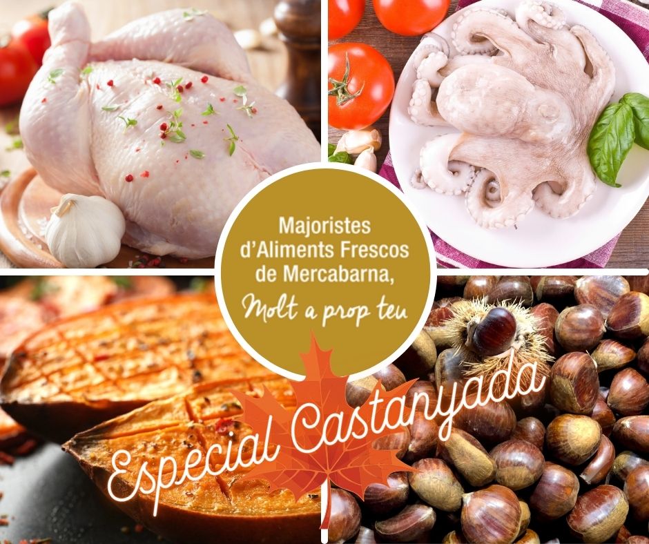 assocome_mb's tweet photo. 🌰Busques idees per al teu Menú de #Castanyada?
Inspira’t amb les originals #receptes que et proposa la xef Carme Ruscalleda🔝i gaudeix d’un àpat festiu ben saborós amb els millors frescos #detemporada!🐟🍠🍗
Descobreix-les dins l'Especial #Castanyada24👉🏻 https://t.co/sNwWyrHNVr https://t.co/YoN5bEBP9Z