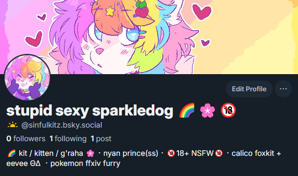 stupid sexy sparkledog 🌈🌸🔞 (@sinfulkitz) / Posts / X