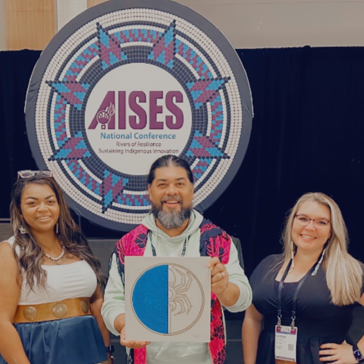 itswondrnation's tweet image. Wondr Nation was honored to be a Cedar Sponsor at the @AISES National Conference in San Antonio! 🌐 Our team had an amazing time attending inspiring panels and events, learning new things and making connecting with Indigenous STEM leaders.  #nativeinstem #AISES