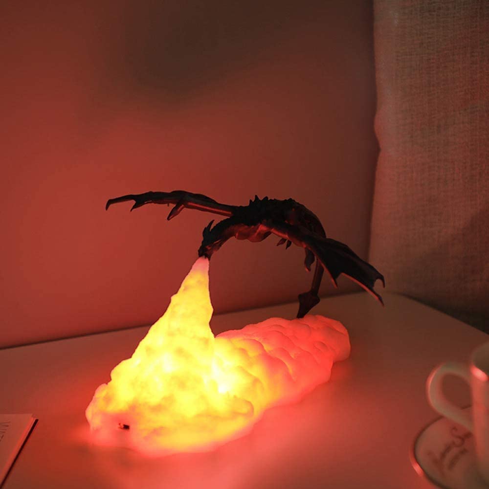 UnicunShop's tweet image. 🔥🐲 Unleash your inner dragon! This Fire Breathing Dragon Table Lamp breathes REAL fire (LED, of course 😉) &amp;amp; adds a touch of mythical magic to your home. 🐉✨ Check it out: unicun.com/product/fire-b…  #dragonlamp #homedecor #fantasygifts