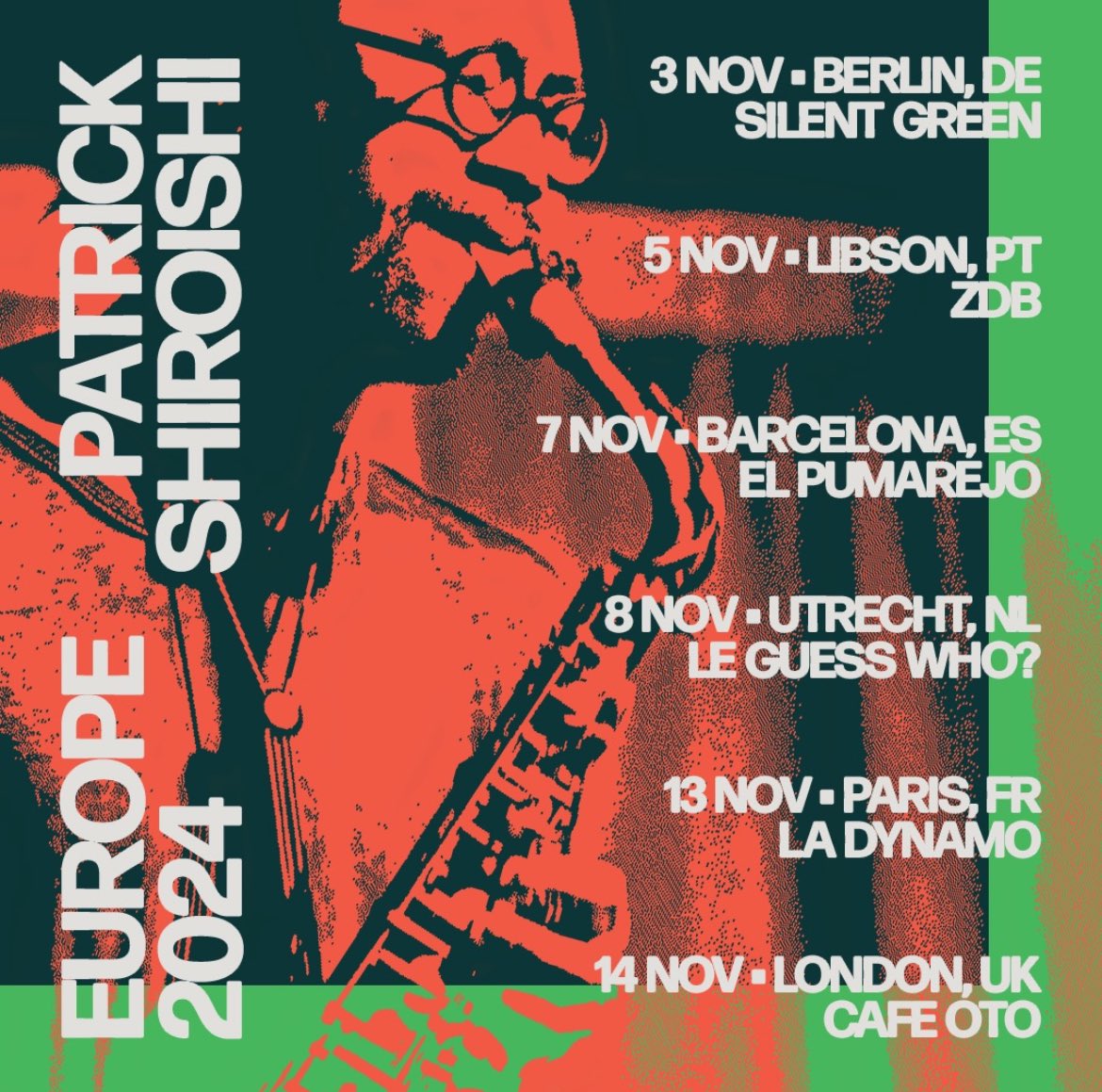 pshiroishi's tweet image. excited to say i’ll be getting on a jet plane on thursday for my very first solo europe tour, come hear me toot