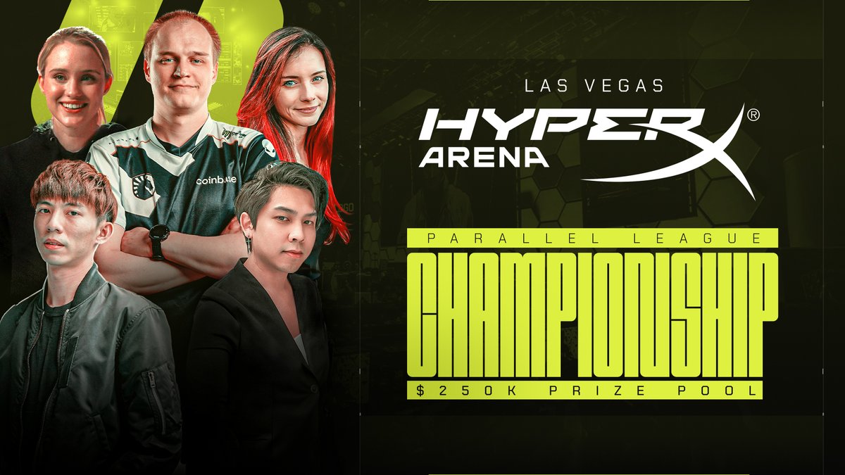 ParallelTCG's tweet photo. We're excited to announce the Prime Championship will be hosted March 1st and 2nd at the award-winning @HyperXArena in Las Vegas.

Our competitive event series, featuring a $500,000 prize pool, concludes with a final tournament offering $250,000 in prizes.

See you there // https://t.co/YVLhi1rSiA