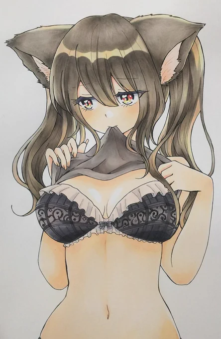 懐かしいアナログ絵たち(4年前かな?)この頃はハイライトが大きめでしたね。 