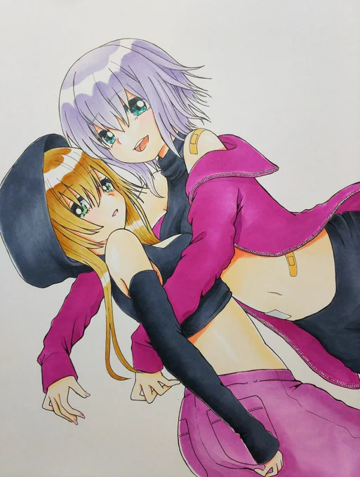 懐かしいアナログ絵たち(4年前かな?)この頃はハイライトが大きめでしたね。 