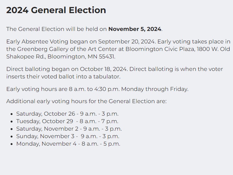 Owen4House's tweet photo. I'm running a positive, common-sense campaign focused on public safety, education, fiscal responsibility, the environment and energy. And I'm asking for your vote. Here's where you can vote early this week in Bloomington. https://t.co/LsoZG5LrBD