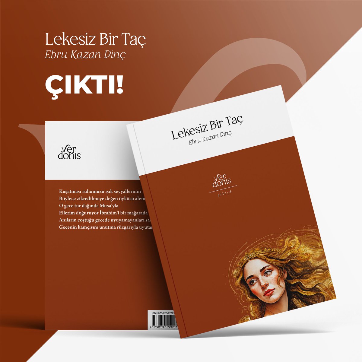 "Lekesiz Bir Taç", ÇIKTI!

Temin etmek için:
kitapyurdu.com/kitap/lekesiz-…