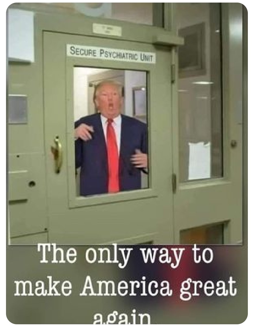 islandtelHI's tweet photo. @AnnieForTruth #GOPIsATerroristGroup
Trump's racist base is our country's #1 and most lethal domestic terrorist threat.
Trump is their "Stand back and stand-by" leader.
That literally makes Trump America's #1 and most lethal terrorist threat.
Trump should be in jail or a pshchiatric ward. https://t.co/rLhWBrH9AR