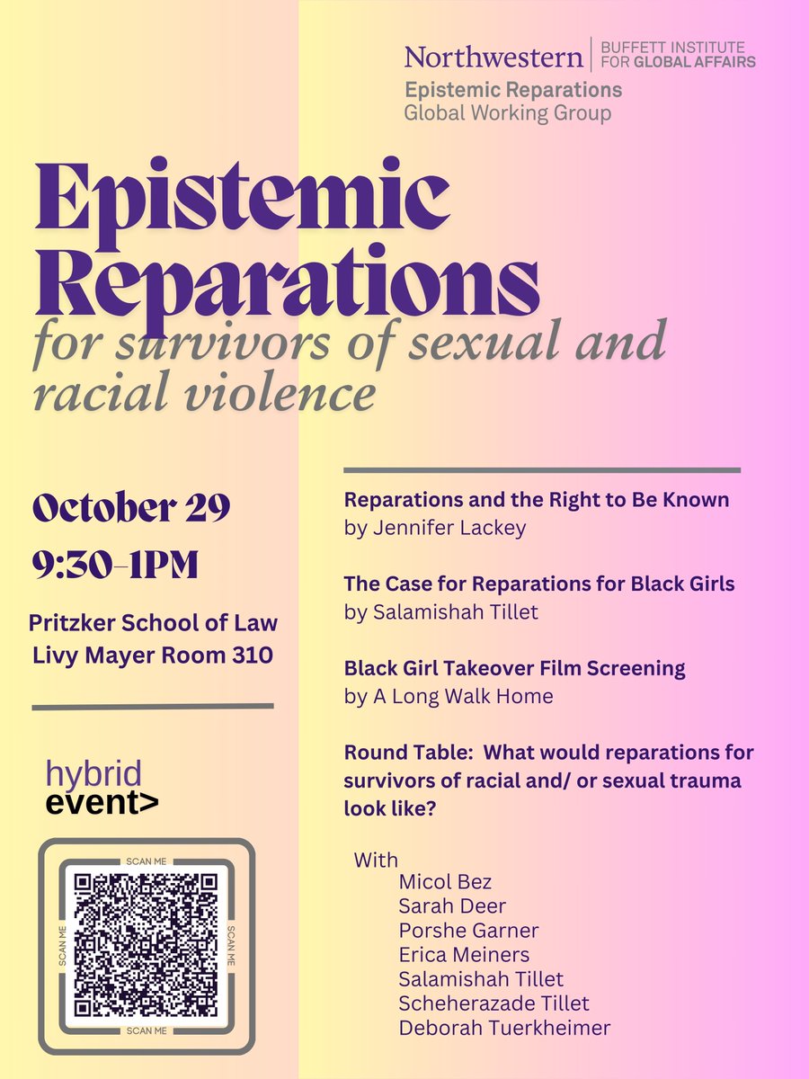 Join us in person and on Zoom tomorrow...