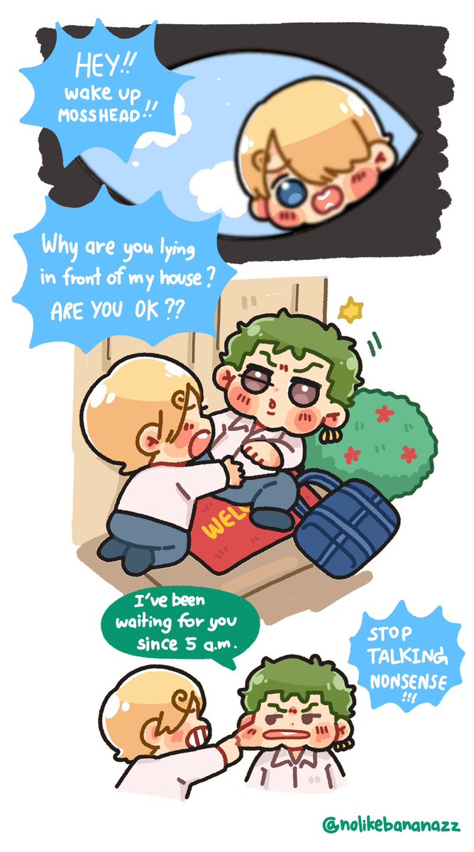 Poor marimo😿🤲🏻

 #ゾロサン #ZS  #OPbykluay #zosan 