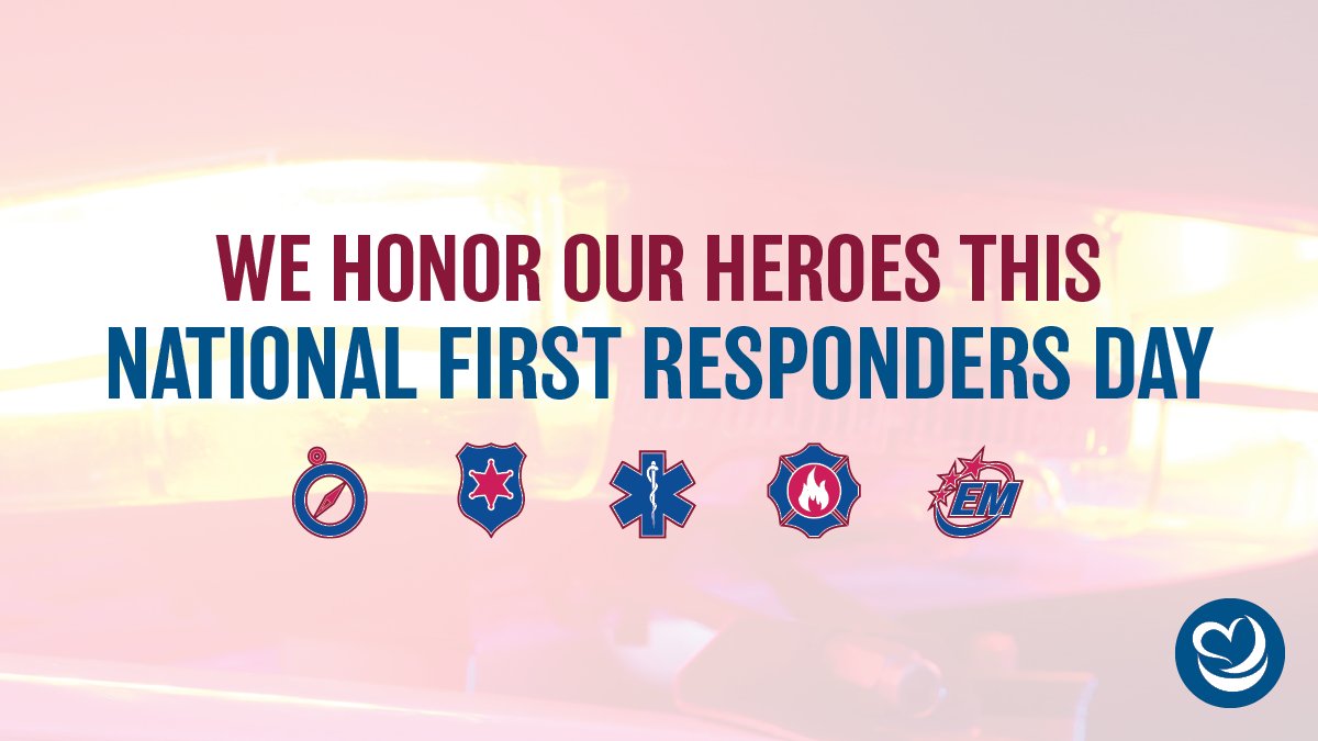 First responders are the everyday heroes who step up when we need them most, putting their own safety on the line to protect our communities.

On #FirstRespondersDay, we honor the courage, dedication, and sacrifice of those who answer the call, no matter the challenge.

Thank you