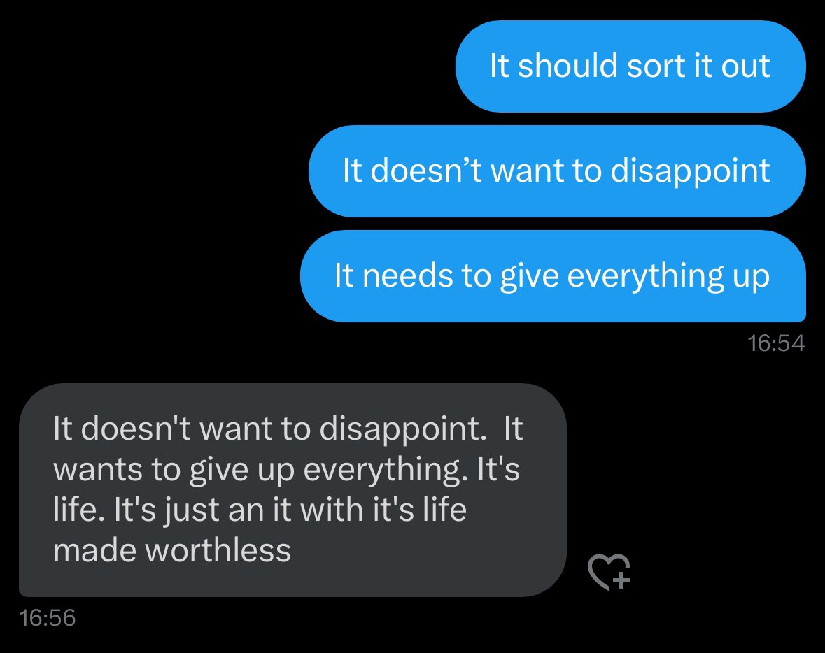 Objectification leads to full power transfer. It doesn’t even deserve human pronouns. 

It exists for one reason only

it is here to obey

it is here to serve

it is here to give up