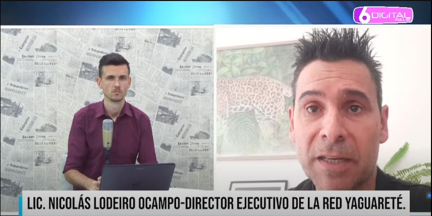 "Las multas por atropellar un yaguareté pueden alcanzar hasta 50 millones de pesos en Misiones", aseguró Lodeiro Ocampo director de Red Yaguareté
.<a href="/nicolodeiro/">Nico Lodeiro Ocampo</a> <a href="/RedYaguarete/">Red Yaguareté</a>
noticiasdel6.com/las-multas-por…