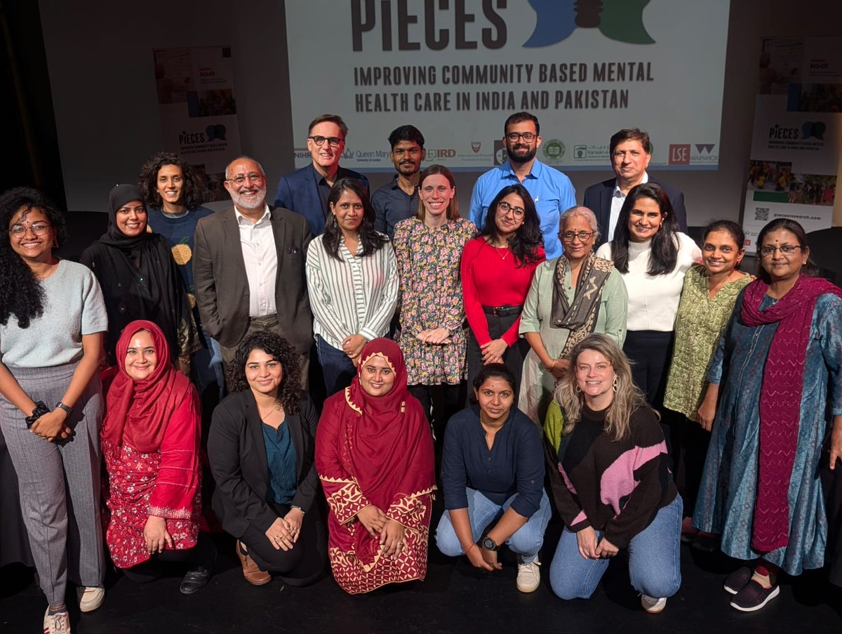 Day one of our general meeting in London, bringing together our researchers from the UK
(<a href="/QMUL/">Queen Mary University of London</a> &amp; <a href="/uniofwarwick/">University of Warwick</a>), India <a href="/SRFmentalhealth/">SCARF (India)</a>
and Pakistan (<a href="/IRDGlobal/">IRD Global</a> &amp; <a href="/AKUGlobal/">Aga Khan University</a>). Tomorrow we run a public event with our research findings.
<a href="/NIHRglobal/">NIHR Global Health</a> <a href="/QMULSocialPsych/">Social Psychiatry</a> <a href="/PeoplesPalaceUK/">People's Palace Projects</a>