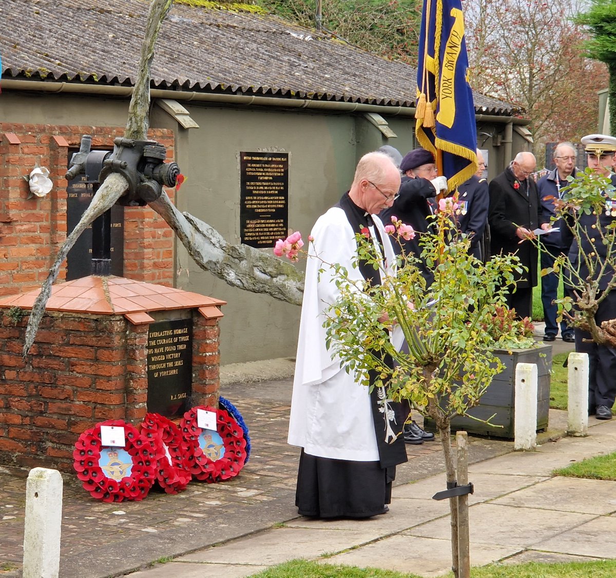 REMEMBRANCE DAY SERVICE
The Museum is participating in two Remembrance Services on November 10th, one at the French Memorial in Elvington and one here in the Chapel. More details:
yorkshireairmuseum.org/events/