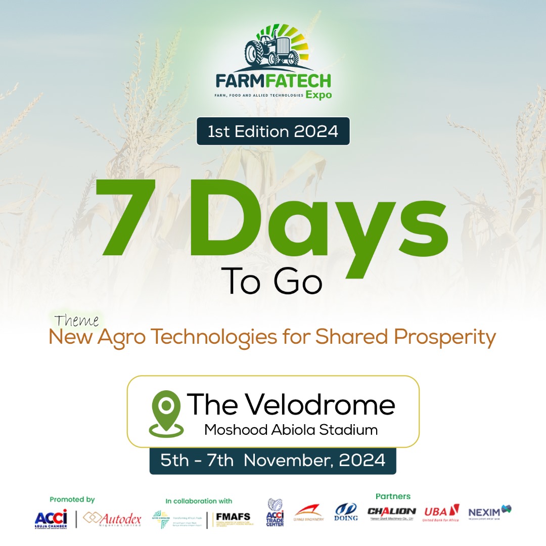 farmfatech's tweet image. 🚜 1 Week Left! 🚜

We’re just 7 days away from FarmFatech Expo 2024! 🌱 Whether you're a farmer, entrepreneur, or agri-business owner, this event is packed with valuable insights, tools, and opportunities to help you thrive.

📅 Dates: November 5th-7th
📍 Venue: Velodrome…